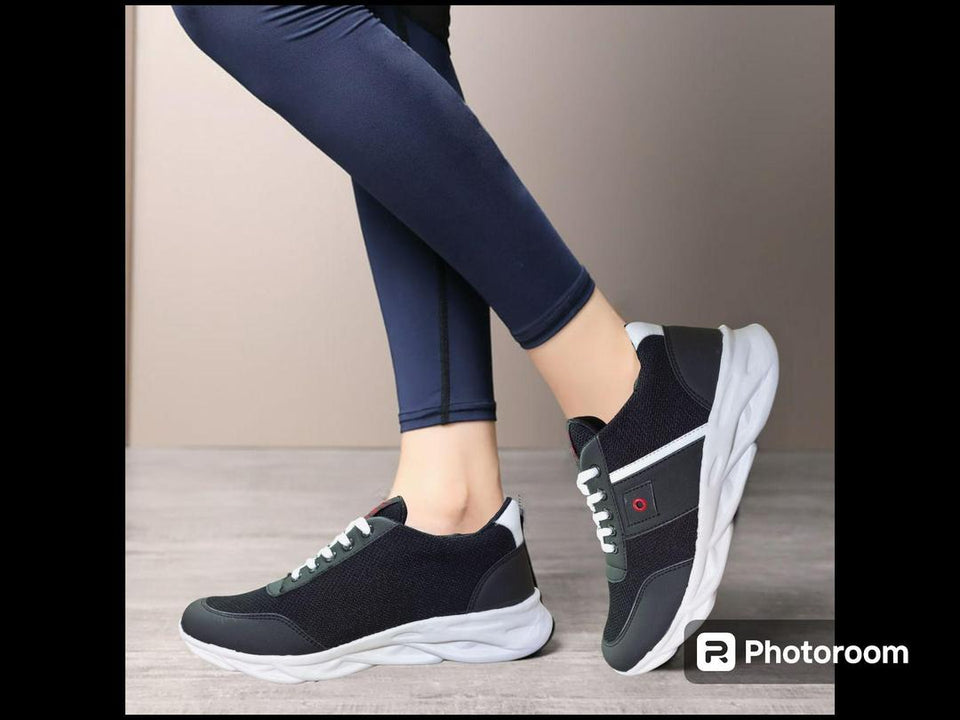 Men's Fancy Sports Shoes - Black