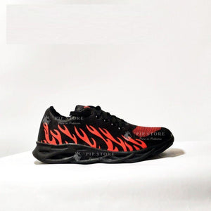 Men's Fabric Running Joggers Red Fire