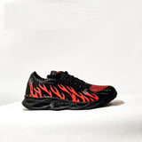 Men's Fabric Running Joggers Red Fire