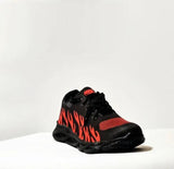 Men's Fabric Running Joggers Red Fire