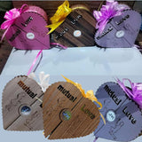 Mutual Love Perfume EDP – Wood Heart Shape 2 x 100ml