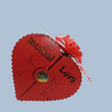 Mutual Love Perfume EDP – Wood Heart Shape 2 x 100ml