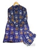 2 Pcs Women's Stitched Linen Printed Shirt And Trouser