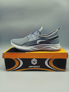 Men's Running Walking Casual Shoes  -JF015, Grey