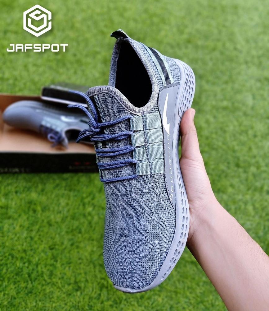 Men's Running Walking Casual Shoes  -JF015, Grey