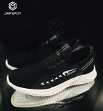 Men's Fashion Tennis White Shoes -JF016, Black