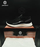Men's Fashion Tennis White Shoes -JF016, Black