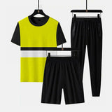 3 Pcs Men's Jersey Plain Track Suit